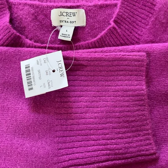 J.Crew Trendy Crewneck Sweater (Size: L) - New with Tags - Picture 4 of 6